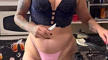 brazilian tv star leaks homemade pussy show in panties only