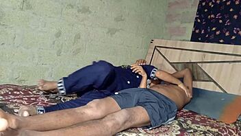 desi girlfriend invites for steamy bathroom fuck session