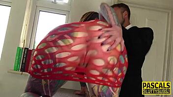 i'm throating this cock like a total submissive tattooed slut