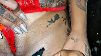 juicy brazilian teen bares it all for first monster cock ride