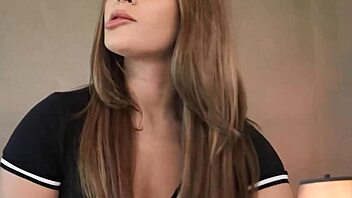 horny maid nicole aria sneaks in for quick room fuck and facial