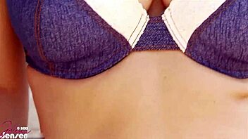 jelena jensen teases her big clit pussy lips outdoors solo