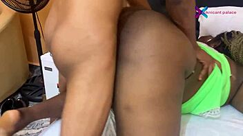 i can't stop her big ebony ass squirting everywhere on my bed