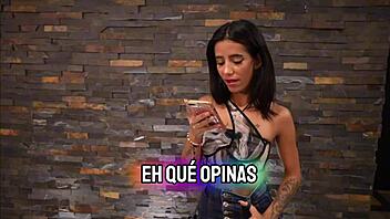 mariana voy's super skinny throat and pussy stretched wide with creampie 😩🔥