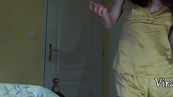 redhead teen craves quickie sex and hot cum on her ass 😍💦