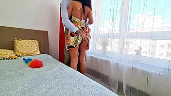 Fucked Juicy French Maid Roughly In Homemade POV Quickie