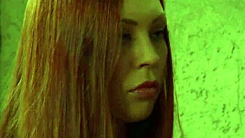 Collar-bound lesbian slave dildo fucks pussy for mistress