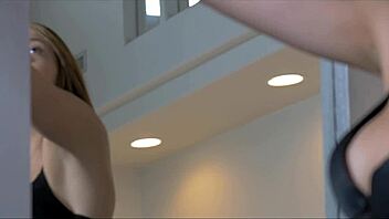 Beautiful Molly Manson Rides Stiff Cock in Fishnets and Heels