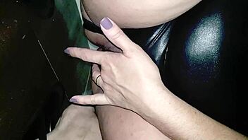 slow motion asmr milf pisses dripping cum covered wet pussy