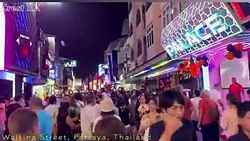 halloween costumes light up pattaya walking street neon