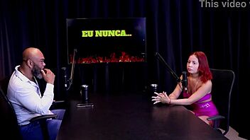 mom and dad support as she hooks up with three guys answering questions