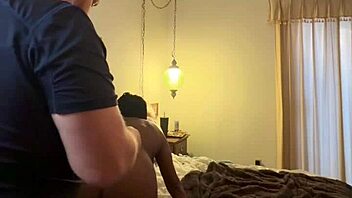 hey hubby i'm workin' late but really takin' this ebony ass doggystyle