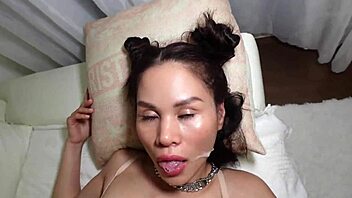 Cutest babes drenched in massive facial cumshot compilation