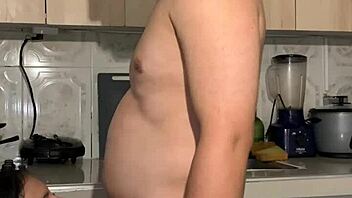 latina ebony big ass fat homemade kitchen fuck