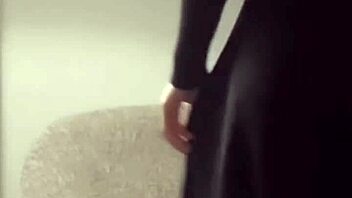 japanese slender teen in red shorts foot fetish tease