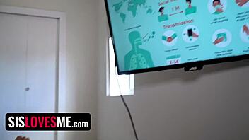 i'm so horny i deepthroat his monster cock then ride it hard during lockdown