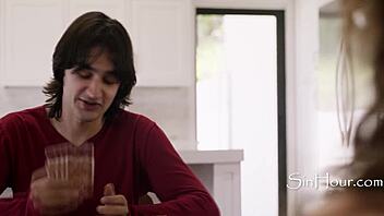 Boyfriend loses girlfriend poker bet rough interracial cinema fuck