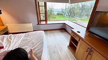 Chilean Amateur Couple Hits Hot Springs Hotel for Romantic Juicy Pussy Sex Full Vid