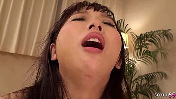 Masked Japanese Beauty Craves Deep Creampie Ravishing