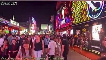 halloween costumes light up pattaya walking street neon