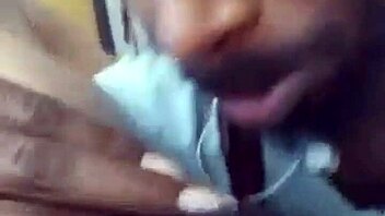 Come on, get close up while i suck this ebony milf's wet squirting pussy next