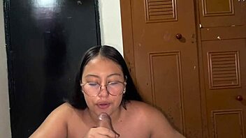 teaching innocent latina beauty to fuck in kitchen