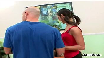 Street teen lured by monster cock cash fuck intrigue