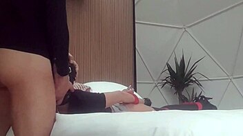 Blindfolded Tied Milf Pantyhose Heels Gagged Fucked Every Hole Creampie Rough