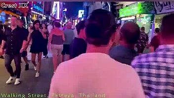 halloween costumes light up pattaya walking street neon