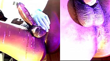 hallelujah johnson worships big daddy cock ass in cumshot compilation