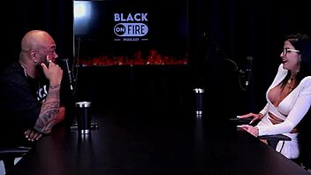 Leticia Braga strips to panties ignoring social media censorship rules