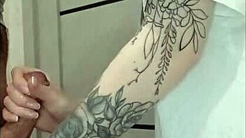 Stepmom's Friend Jerks Dick At Wild Party!