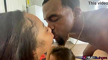 Lusty Alicia Reign and Selina Love Ride Rome Major's Thick Cock Doggystyle