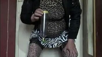 Bisexual Crossdresser Mark in Stockings Heels