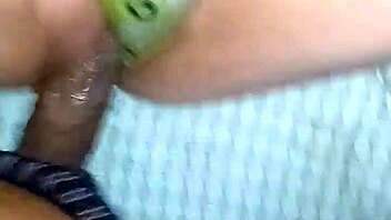 Kiwi's panties shoved aside for massive BBC pounding!