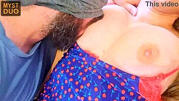 Playing with Her Puffy Nipples Until Explosive Orgasm - Myst Duo