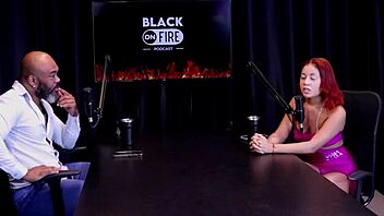 mom and dad support as she hooks up with three guys answering questions