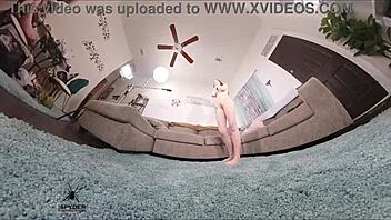 scarlett mae models sexy lingerie in 360 photoshoot with teasing slips