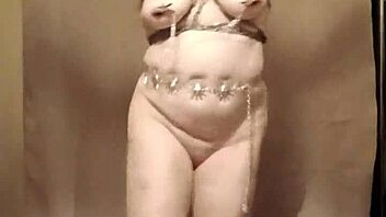 French milf slave strips teasing before brutal humiliation