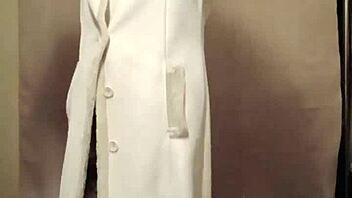 French milf slave strips teasing before brutal humiliation