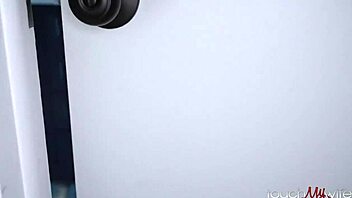 filming my beautiful wife meet the confident male stripper up close