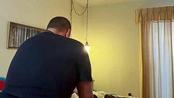 hey hubby i'm workin' late but really takin' this ebony ass doggystyle