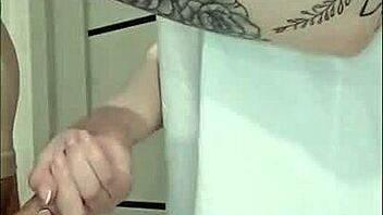 Stepmom's Friend Jerks Dick At Wild Party!