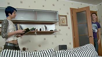 What if blue haired teen fucked her taboo crush instead?