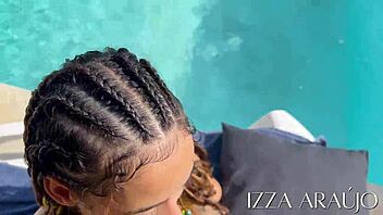 hey fuck this naughty pool bitch hard in her juicy pussy