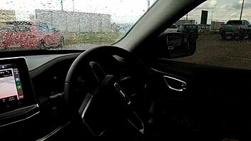 just a quick roadside interview then i fuck her ass creampie