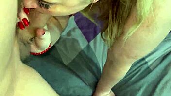 suck that huge cock stud lick those balls deep 😍 big tits milf style