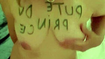 Watch her test vibrators online in real time exhibition