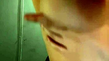 Teen fists pussy to extreme public orgasm