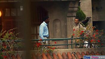 ghetto giant boobs ravaged by white shaft